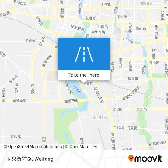 玉泉街辅路 map
