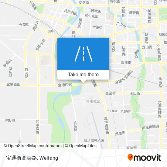 宝通街高架路 map