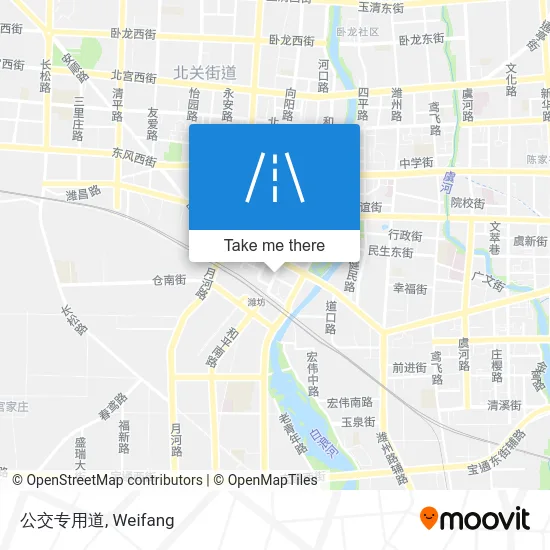 公交专用道 map