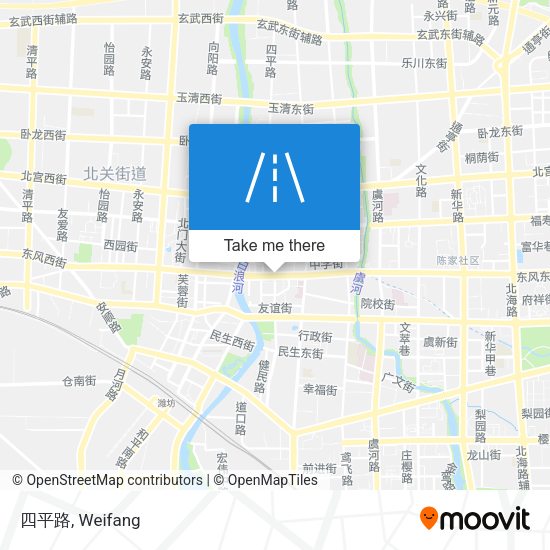 四平路 map