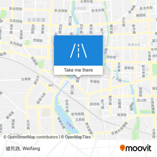 健民路 map