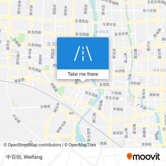 中百街 map