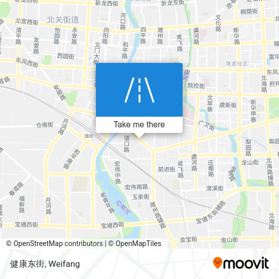 健康东街 map