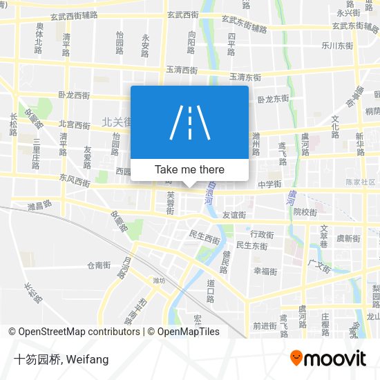 十笏园桥 map
