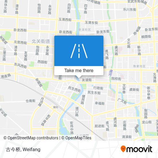 古今桥 map