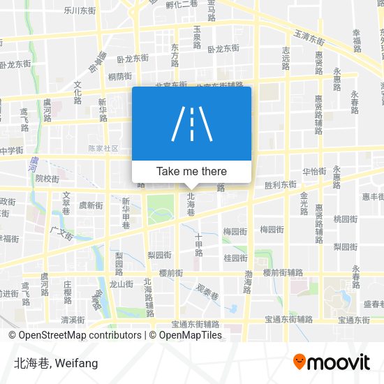 北海巷 map