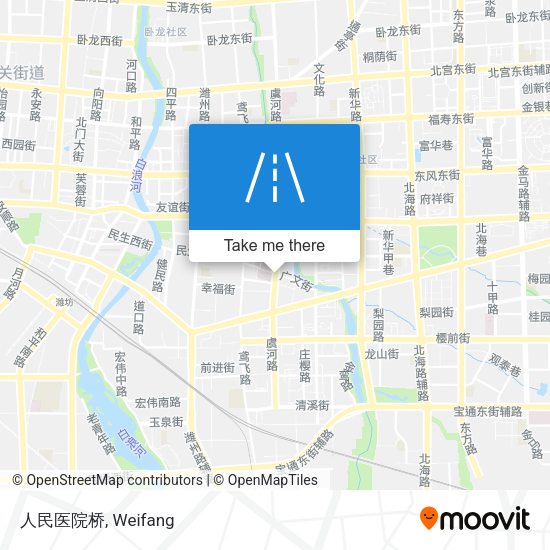 人民医院桥 map
