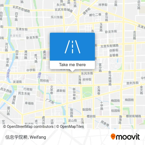 信息学院桥 map