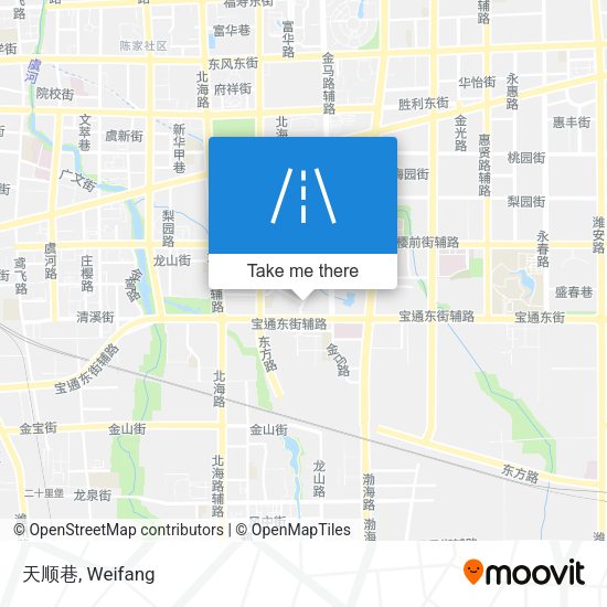 天顺巷 map