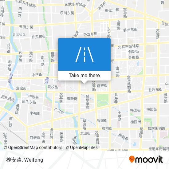 槐安路 map