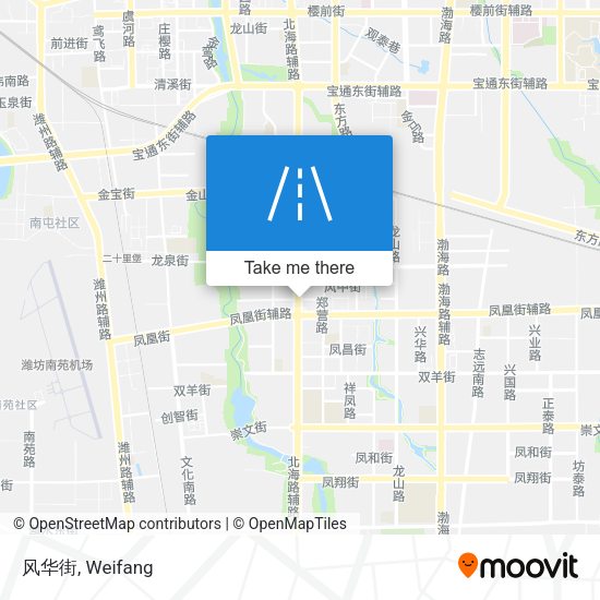 风华街 map