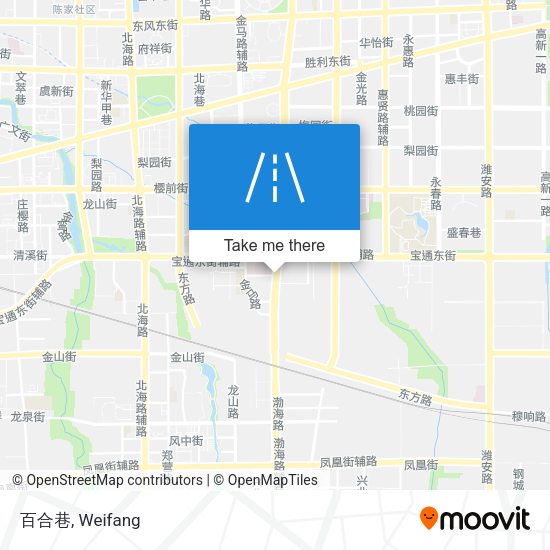 百合巷 map