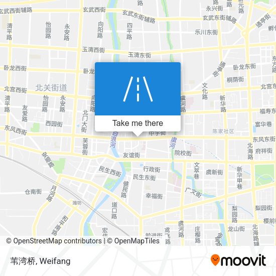 苇湾桥 map