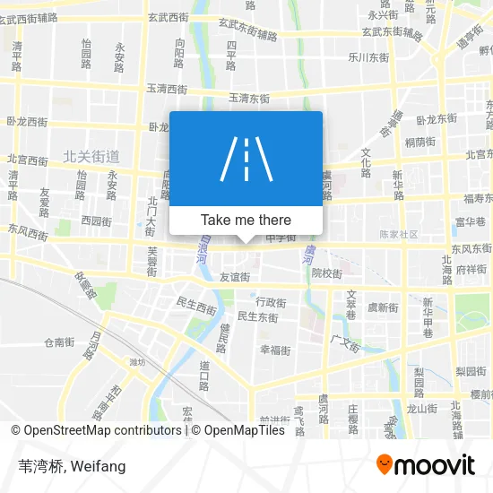 苇湾桥 map