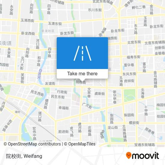 院校街 map