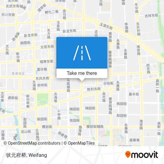 状元府桥 map