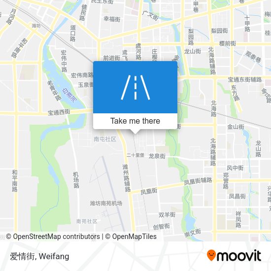 爱情街 map
