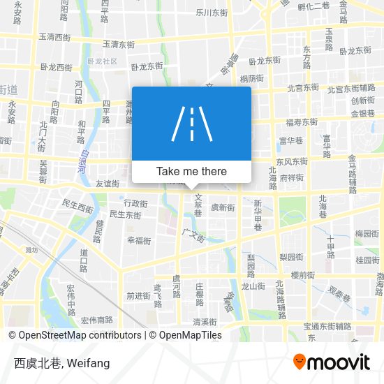 西虞北巷 map