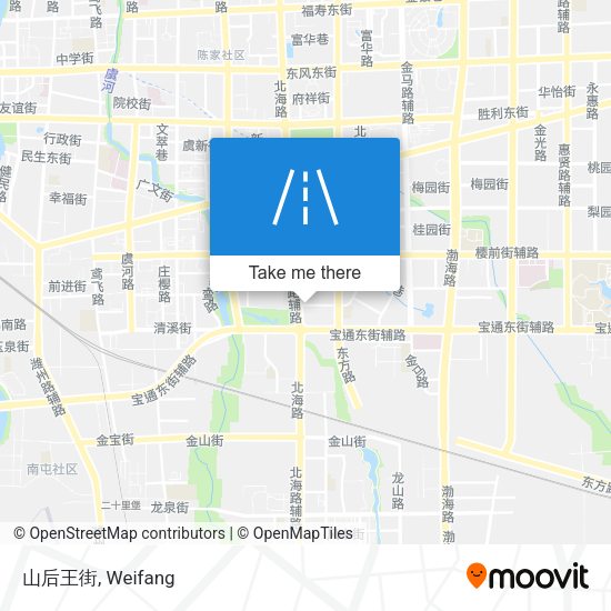 山后王街 map