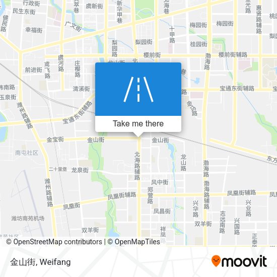 金山街 map
