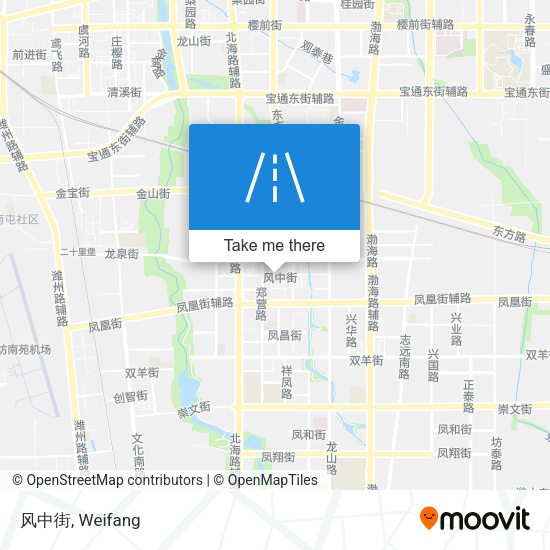 风中街 map