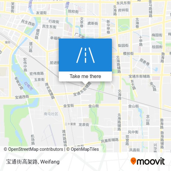 宝通街高架路 map