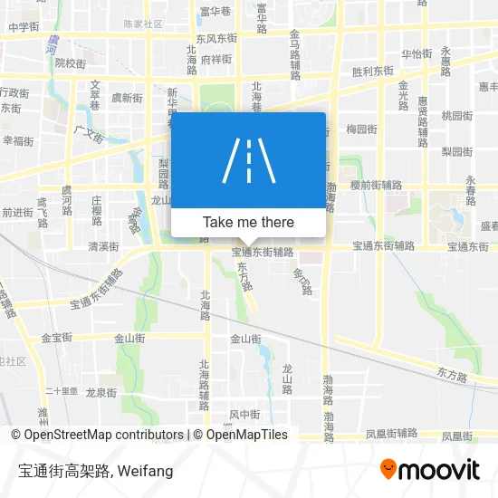 宝通街高架路 map