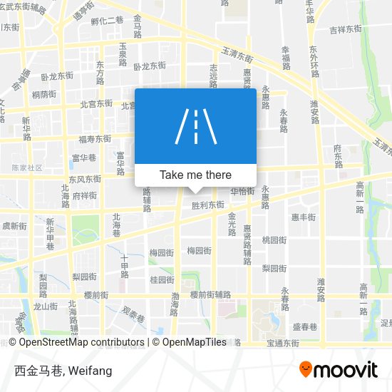西金马巷 map