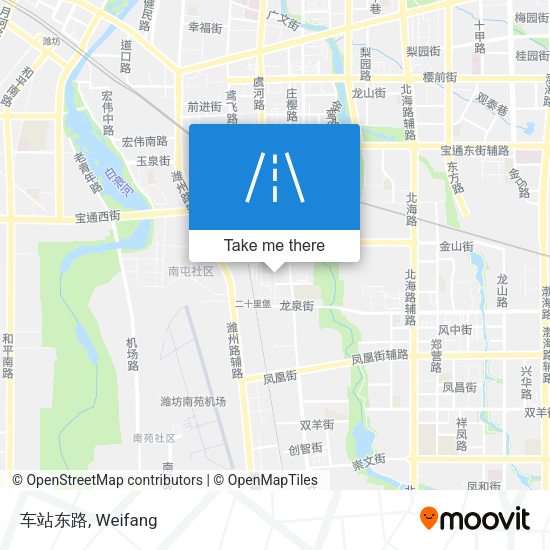 车站东路 map