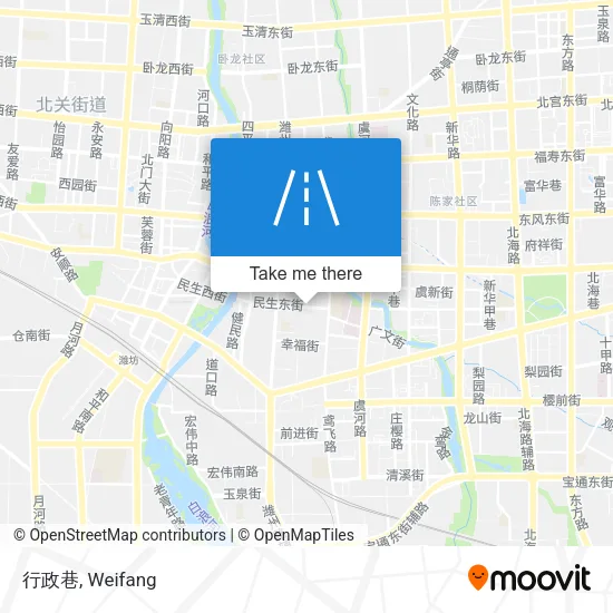 行政巷 map