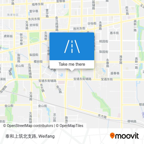 泰和上筑北支路 map