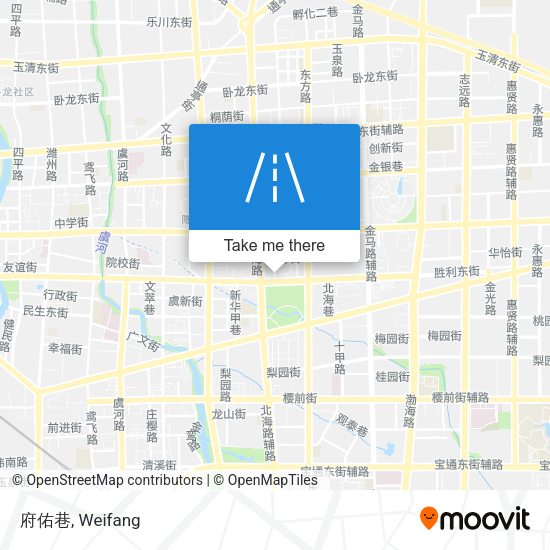 府佑巷 map