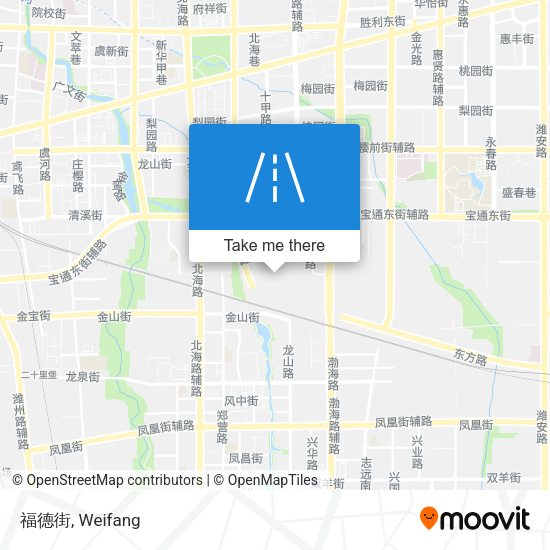 福德街 map