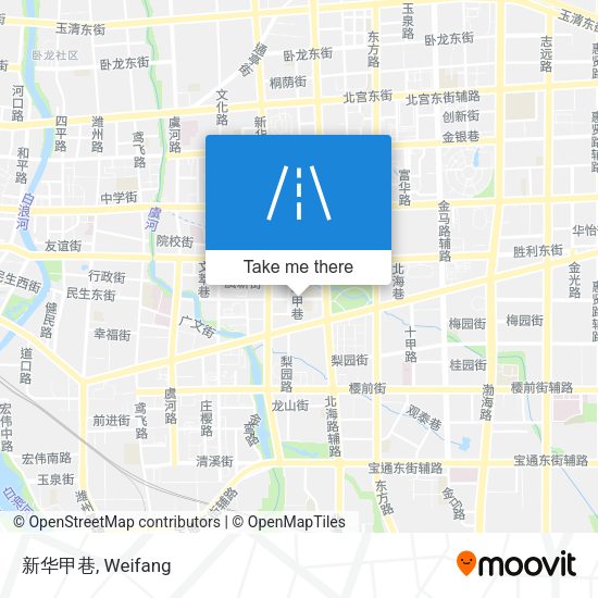 新华甲巷 map