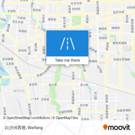白沙河西巷 map