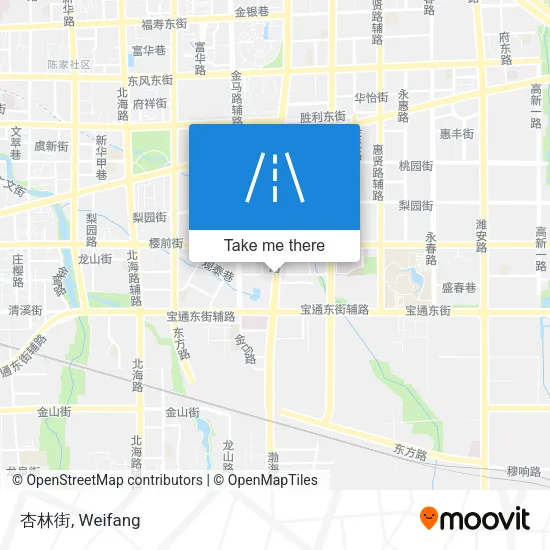 杏林街 map