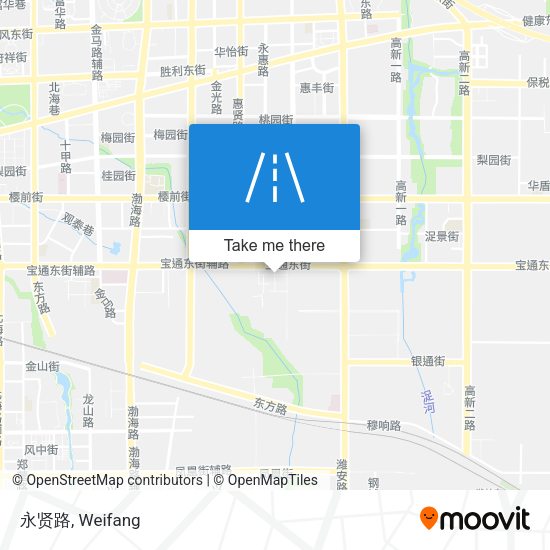 永贤路 map