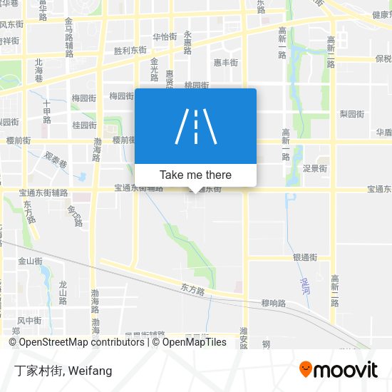 丁家村街 map