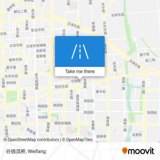 谷德茂桥 map