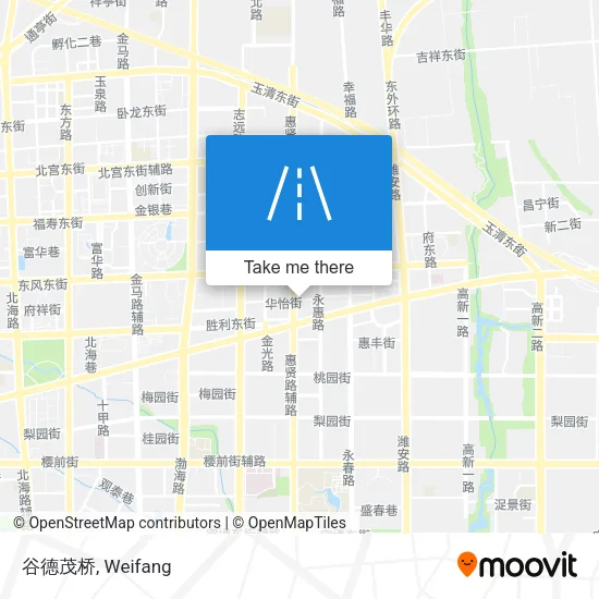 谷德茂桥 map