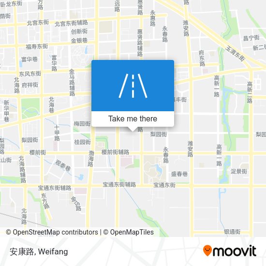 安康路 map