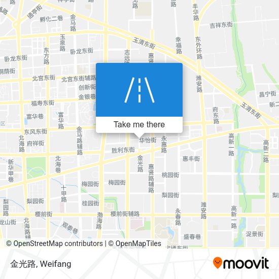 金光路 map