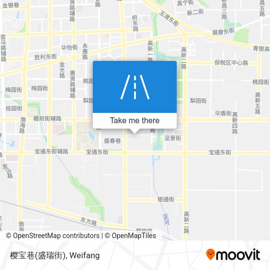 樱宝巷(盛瑞街) map