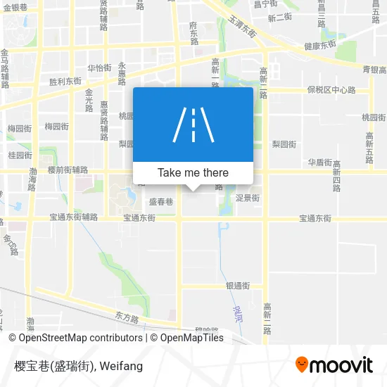 樱宝巷(盛瑞街) map