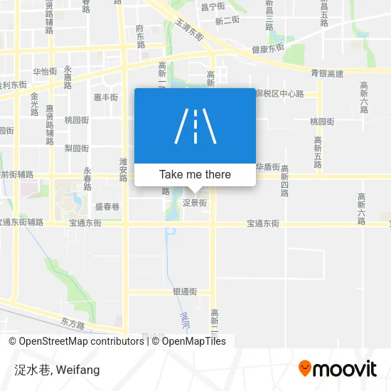 浞水巷 map