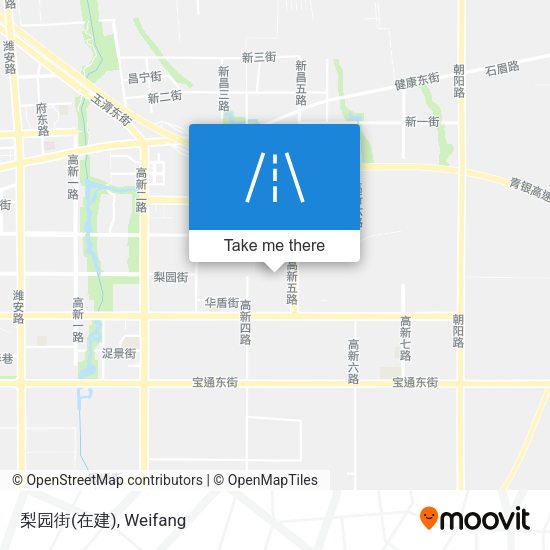 梨园街(在建) map