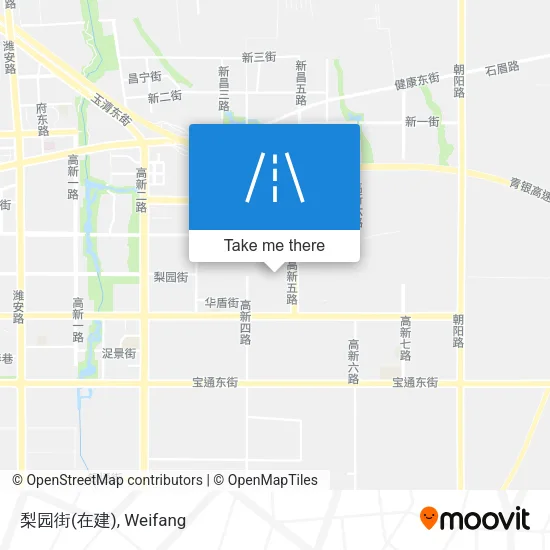 梨园街(在建) map