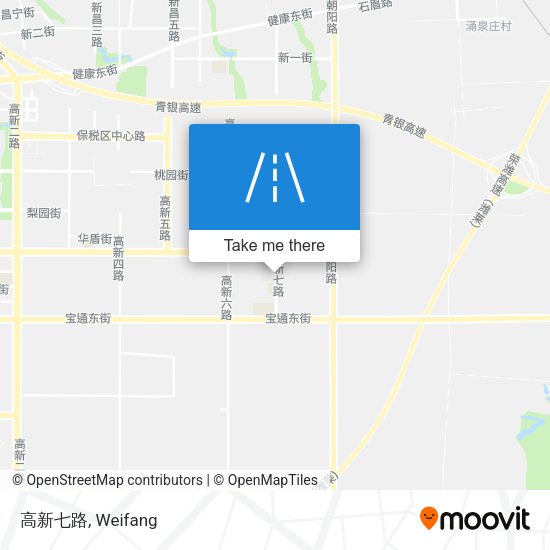 高新七路 map