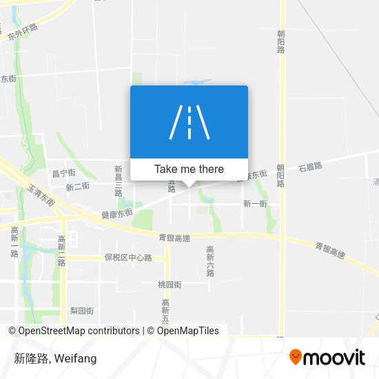 新隆路 map