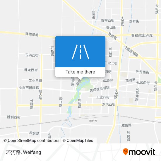 环河路 map